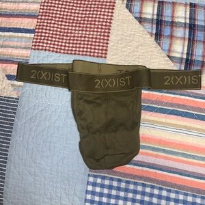 2xist y-back thong men’s - green